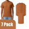 Gildan Ultra Cotton Short Sleeve T-Shirt Bundle, Texas Orange Unisex Crewneck Blanks for DIY Printing